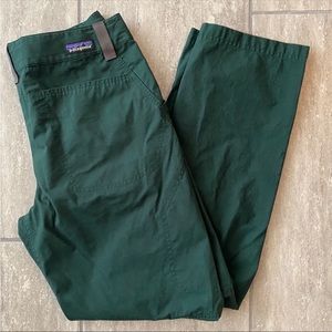 PATAGONIA VENGA ROCK PANT GREEN ORGANIC COTTON